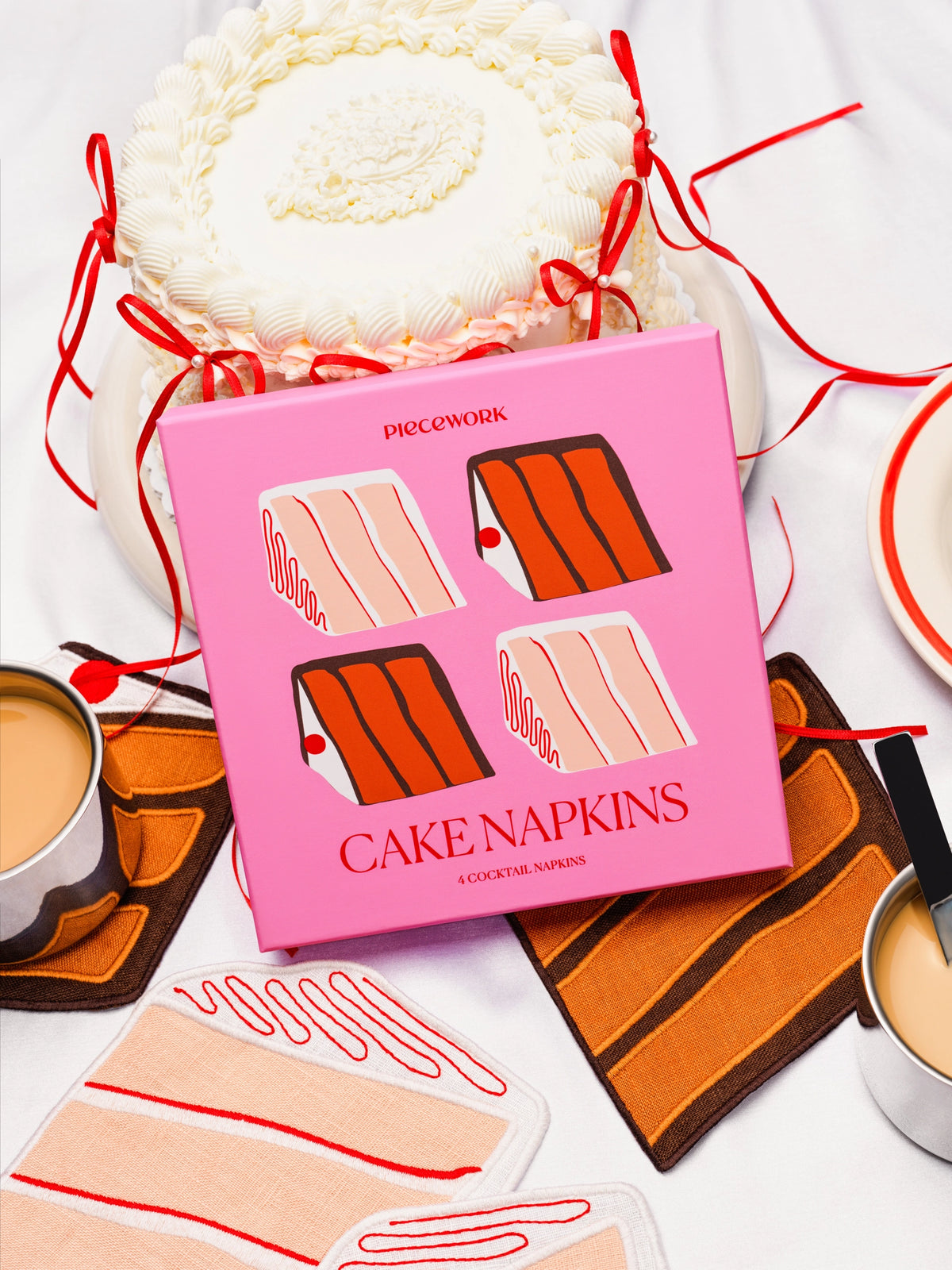 Cake Cocktail Napkins