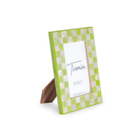 Green Checkered Picture Frame
