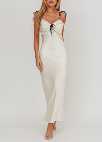 Queen of Everything Pearl Maxi Dress