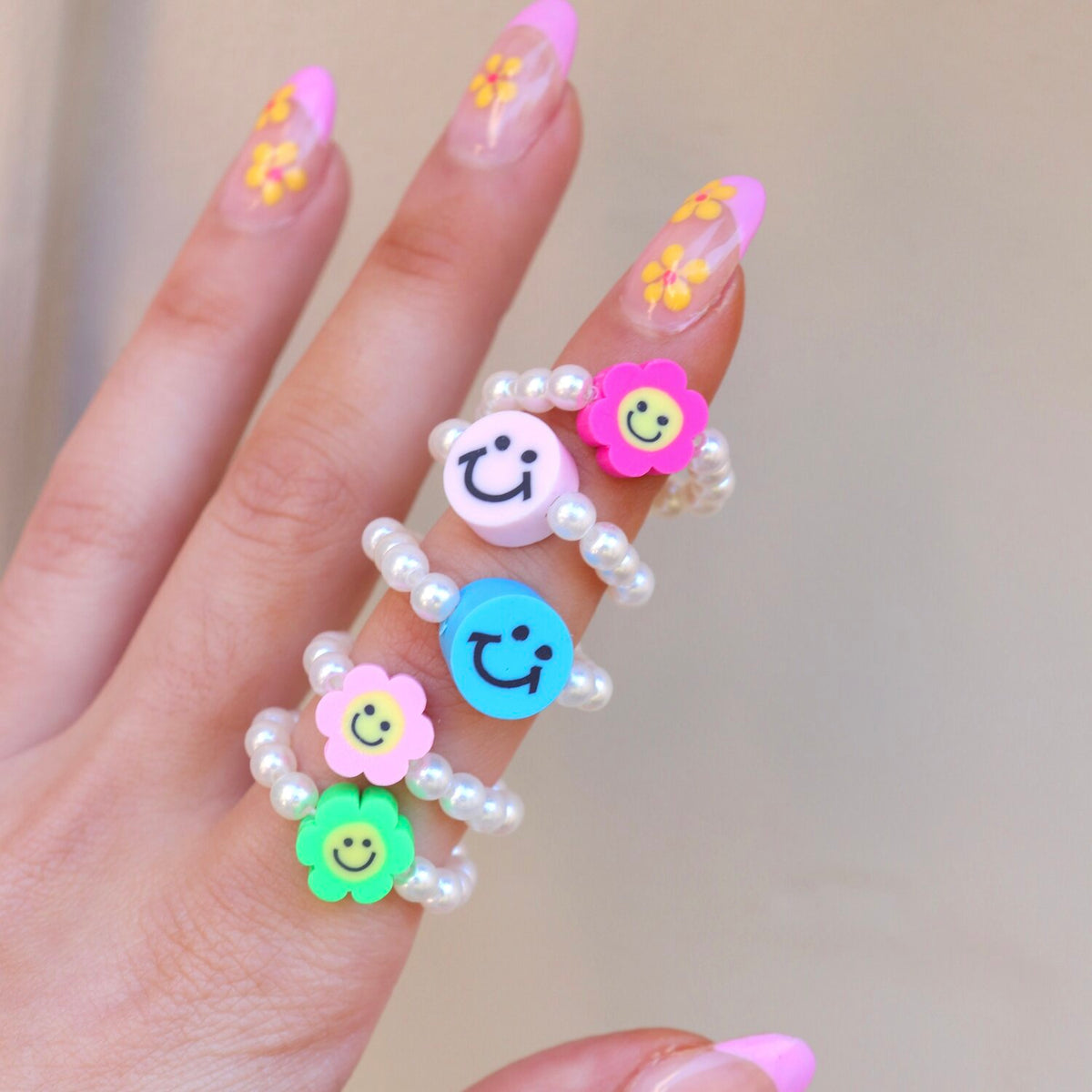 Pastel Cutie Pearl Ring