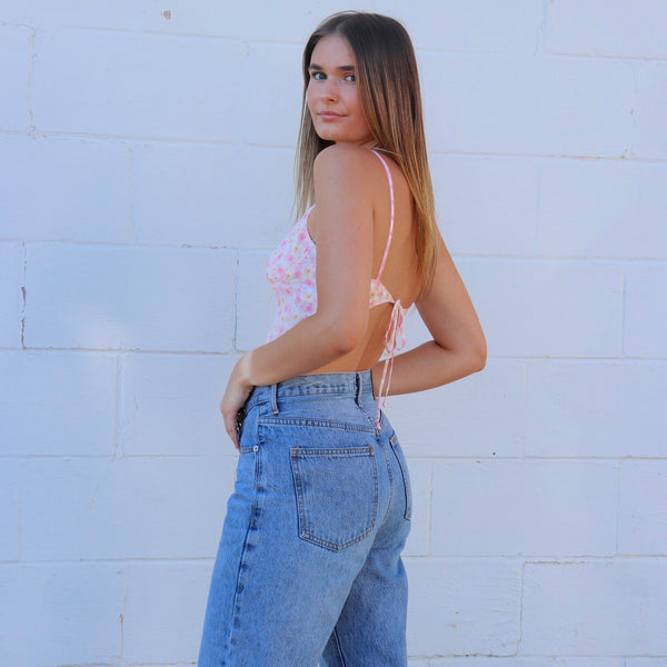 Lola Pink Bandana Top