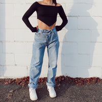 Brie Asymmetrical Jeans