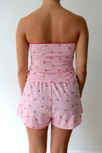 Dora Pink Pointelle Shorts