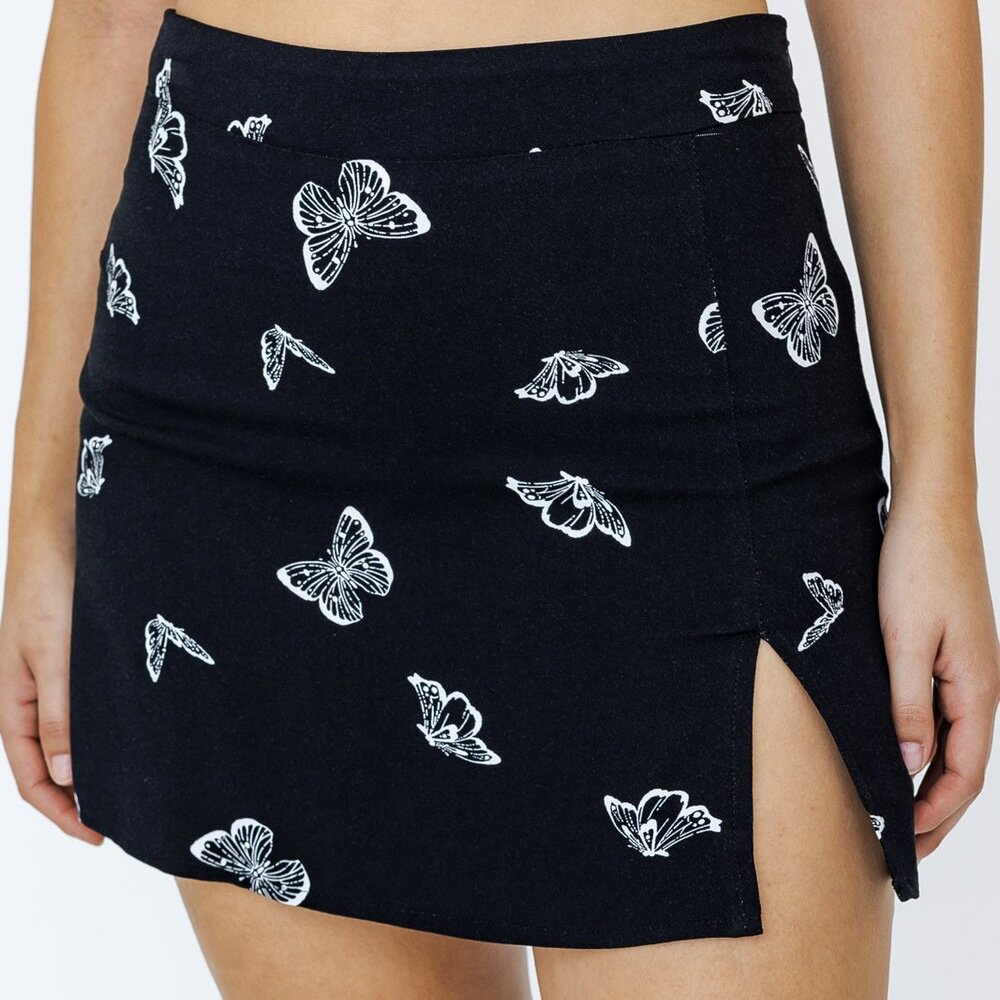 Black Butterfly Skirt