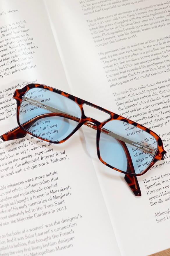 Alexa Leopard Frame Sunglasses