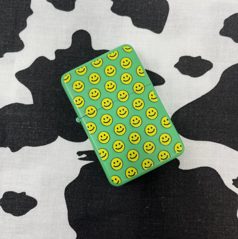 Green Smiley Lighter