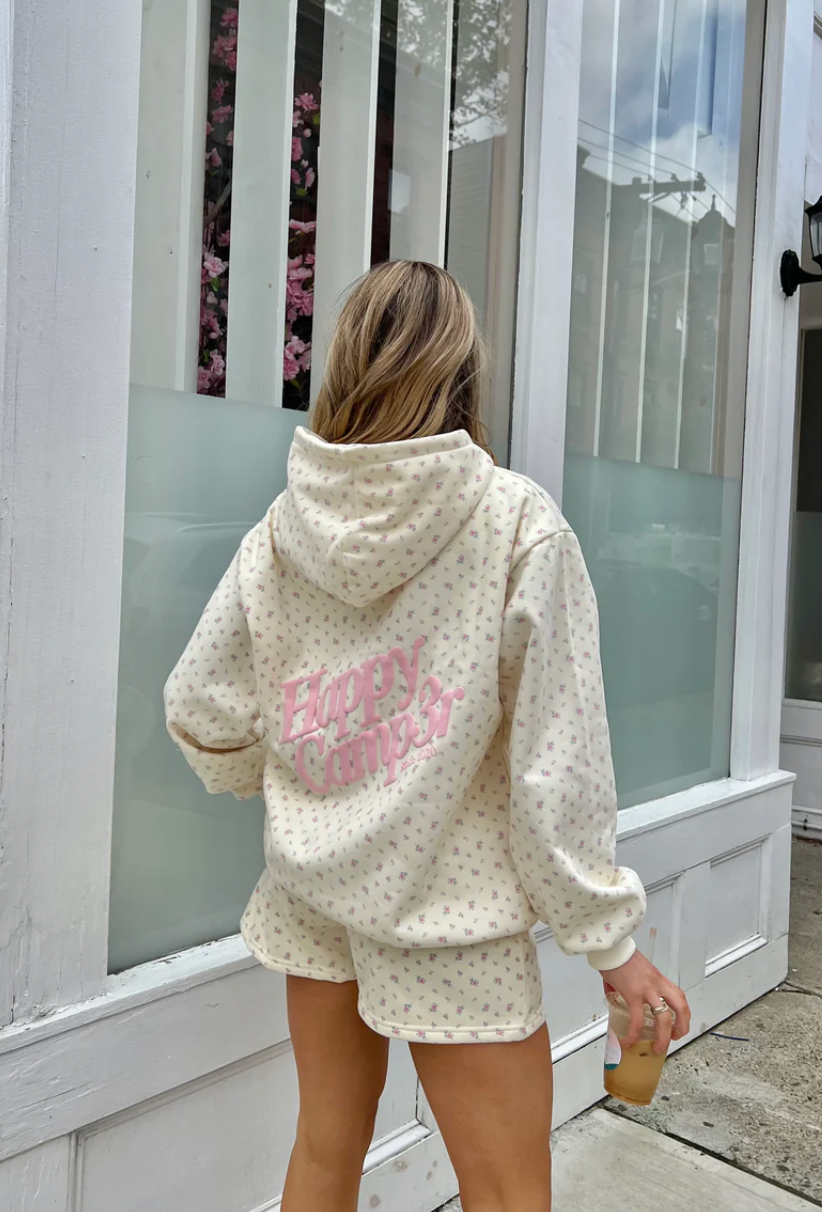 Vintage Flower Hoodie