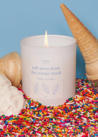 Soft Serve From The Corner Truck Candle