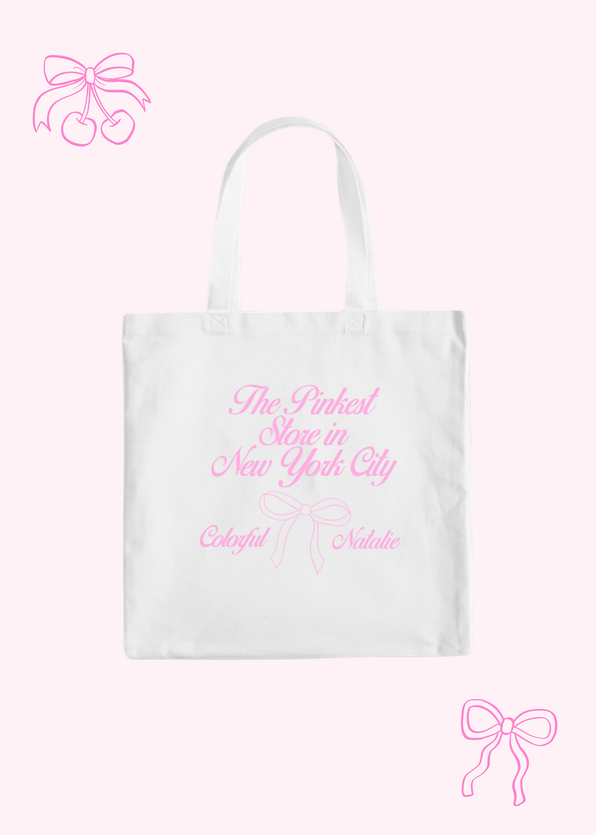 NYC's Pinkest Store Tote Bag