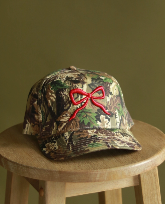 Camo Red Valentine's Trucker