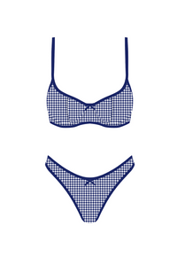 Light It Up Red Bow Bikini Set