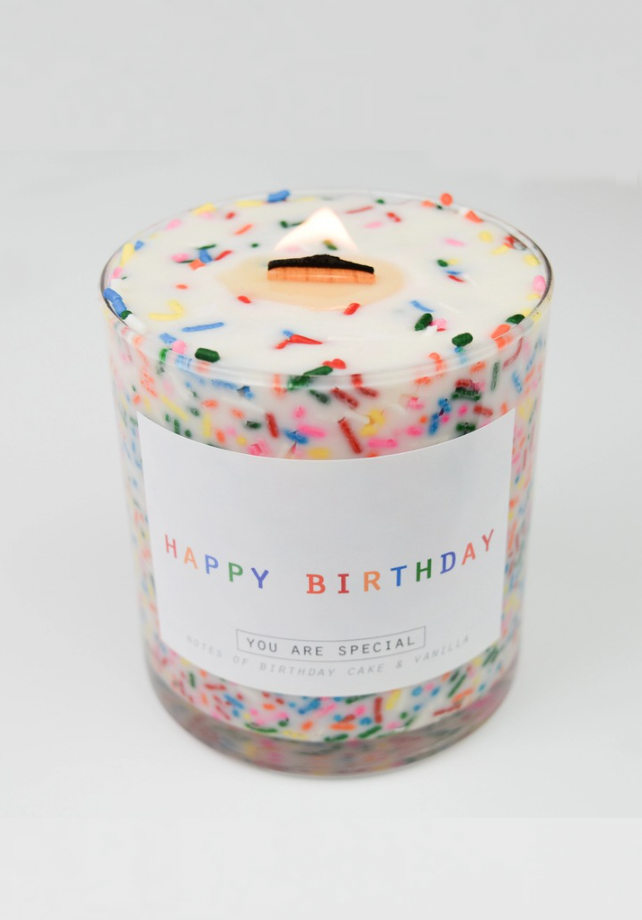 Happy Birthday Cake Candle