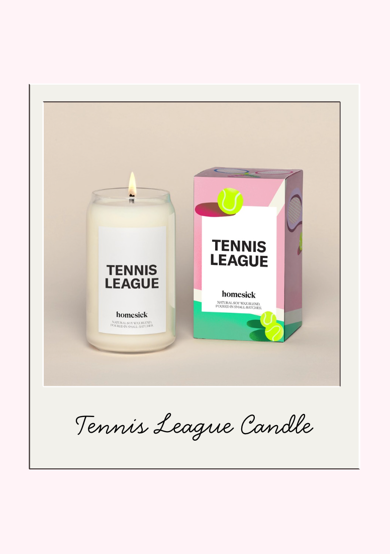 Tennis League Candle