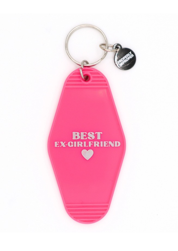 Best Ex Pink Keychain
