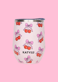 Pink Cherries and Bows Tumbler