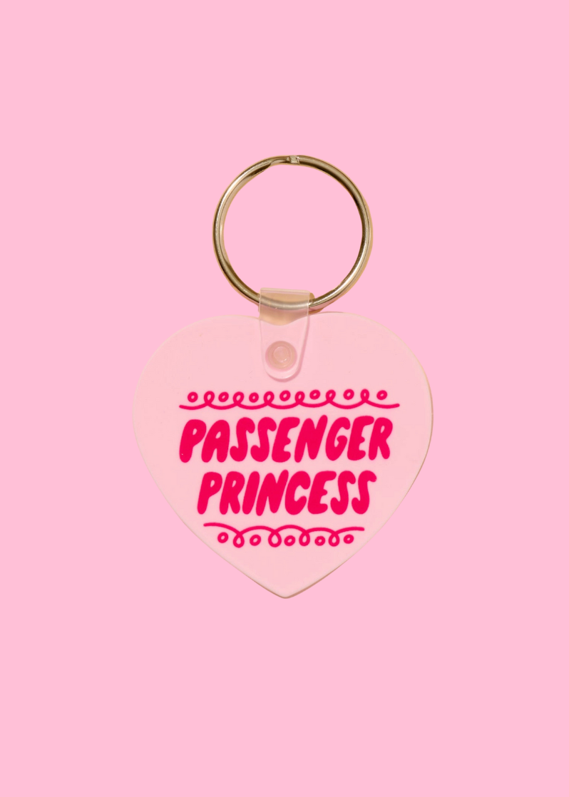 Passenger Princess Heart Keychain