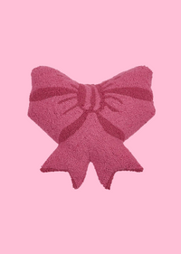 Pink Bow Pillow