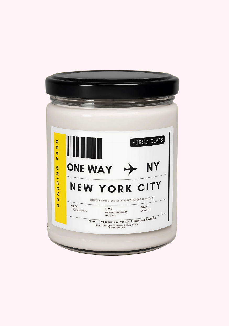 NYC Jetsetter Vanilla Candle