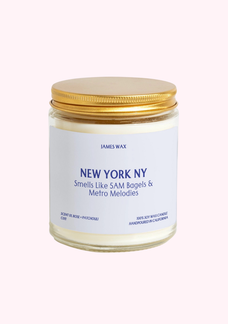 New York NY Candle