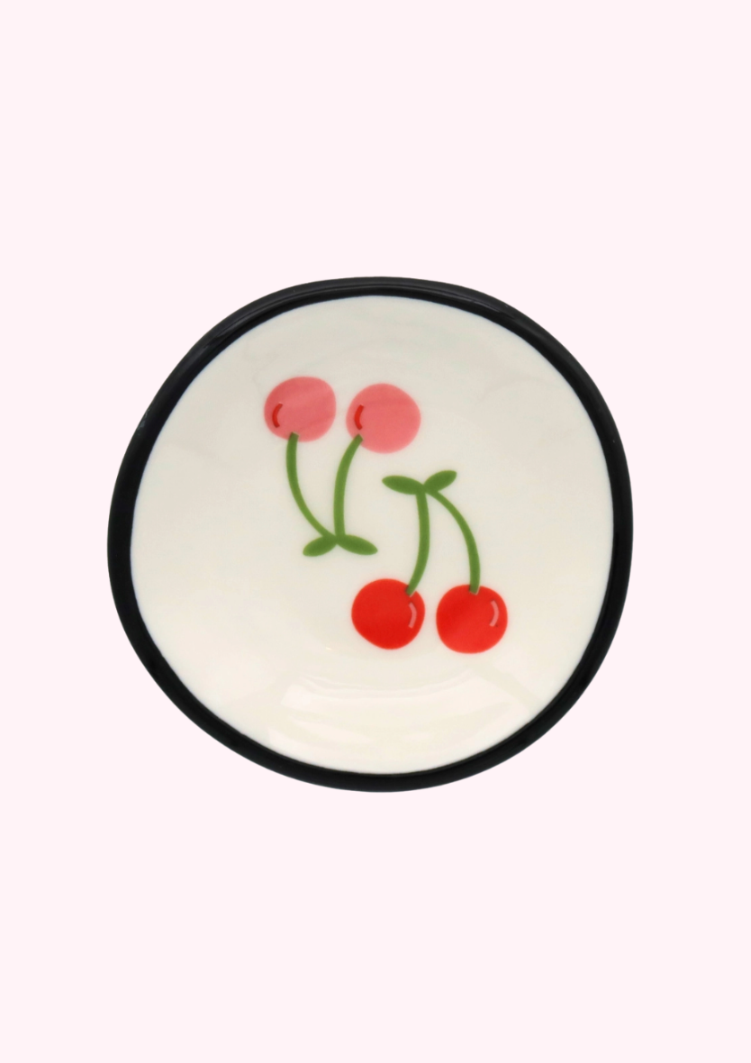 Double Cherry Ring Dish