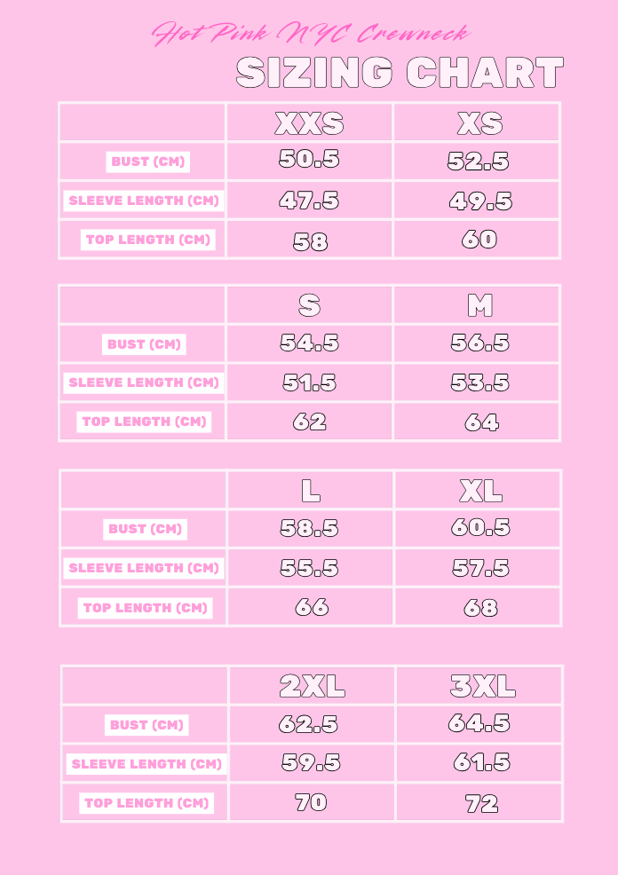 Hot Pink NYC Crewneck