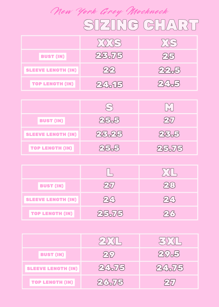 New York Grey Mockneck