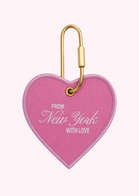 NY With Love Dusty Pink Keychain