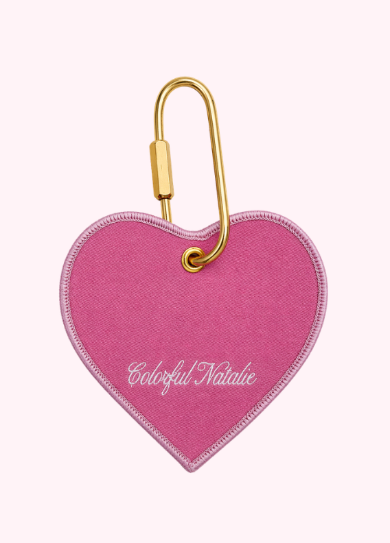 NY With Love Dusty Pink Keychain