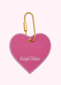 NY With Love Dusty Pink Keychain