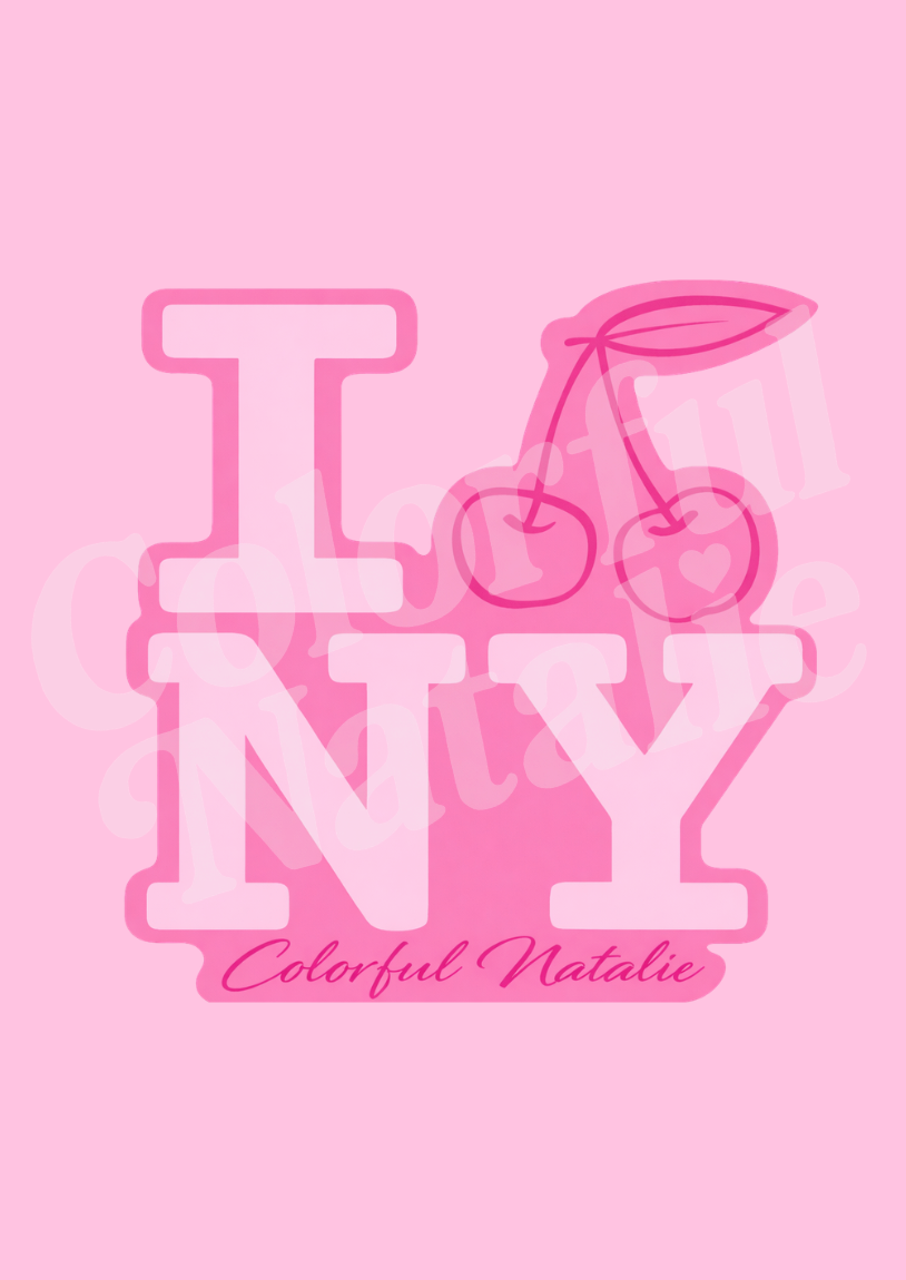 NY Cherry Sticker
