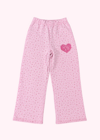 New York Puff Floral Sweatpants