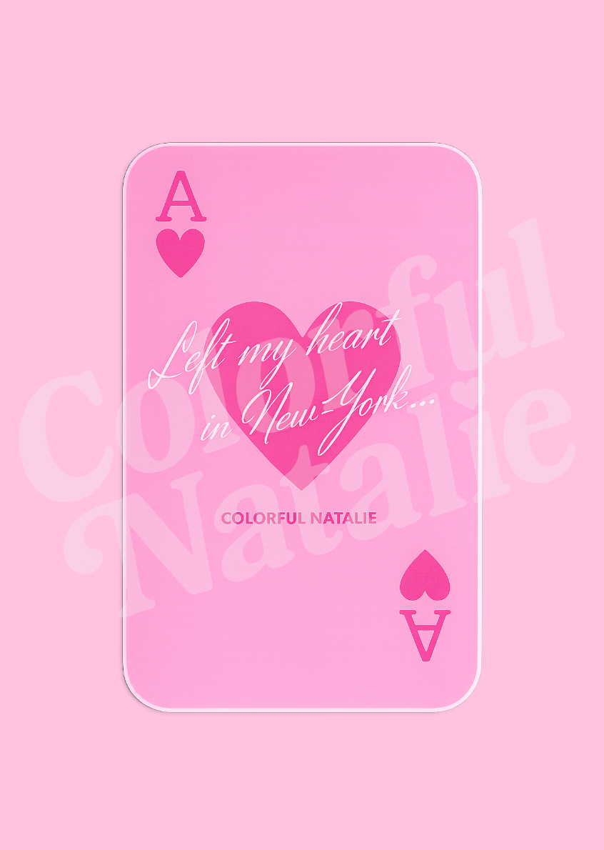 Ace Hot Pink Card Sticker