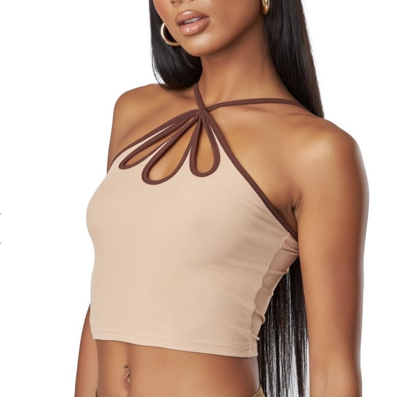 The Kript Blossom Top Nude