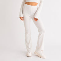 Willow White Knit Pants