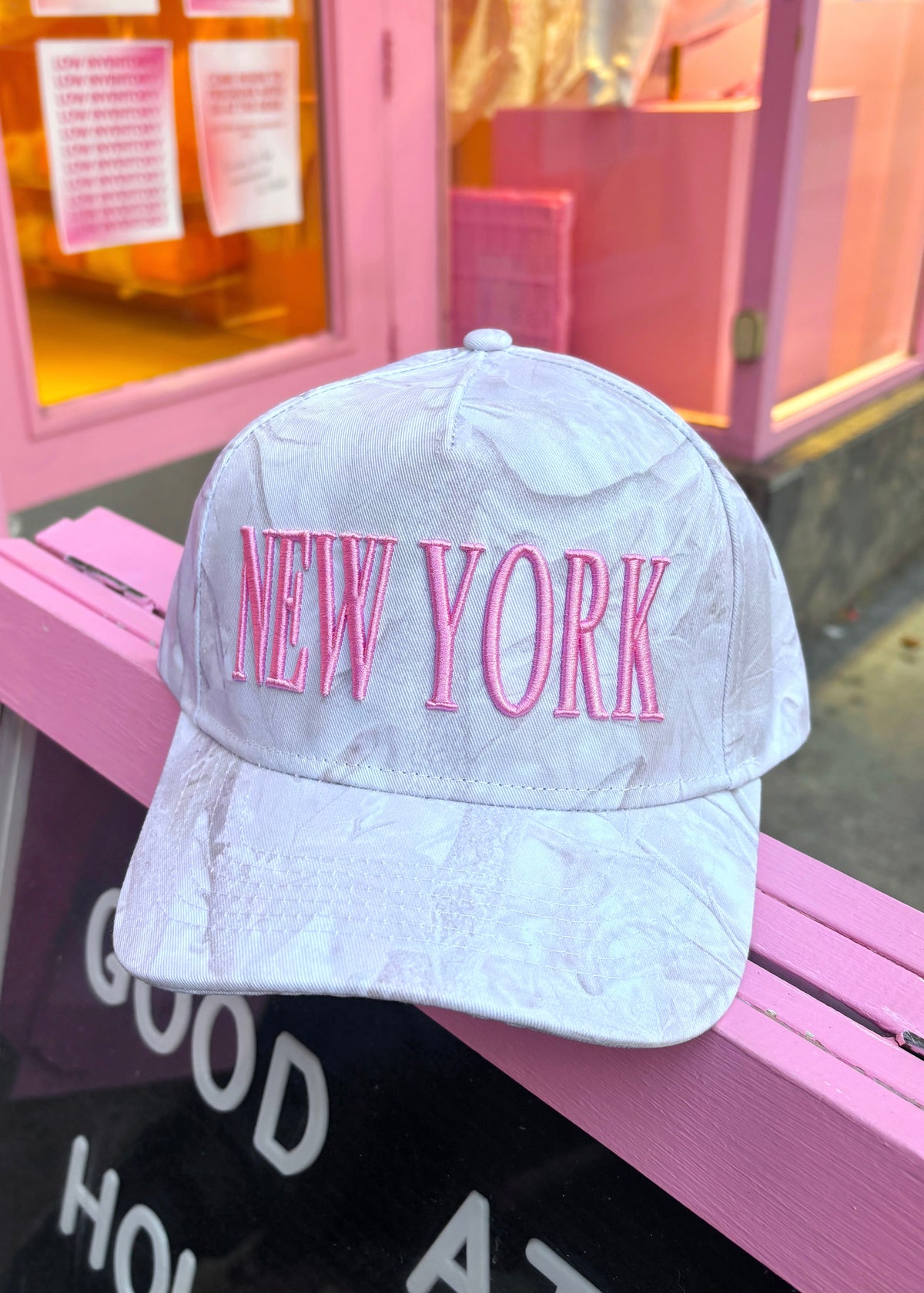 New York Camo Trucker Hat