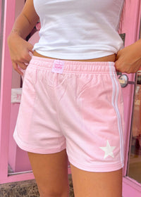 White Star Cotton Sweatshorts