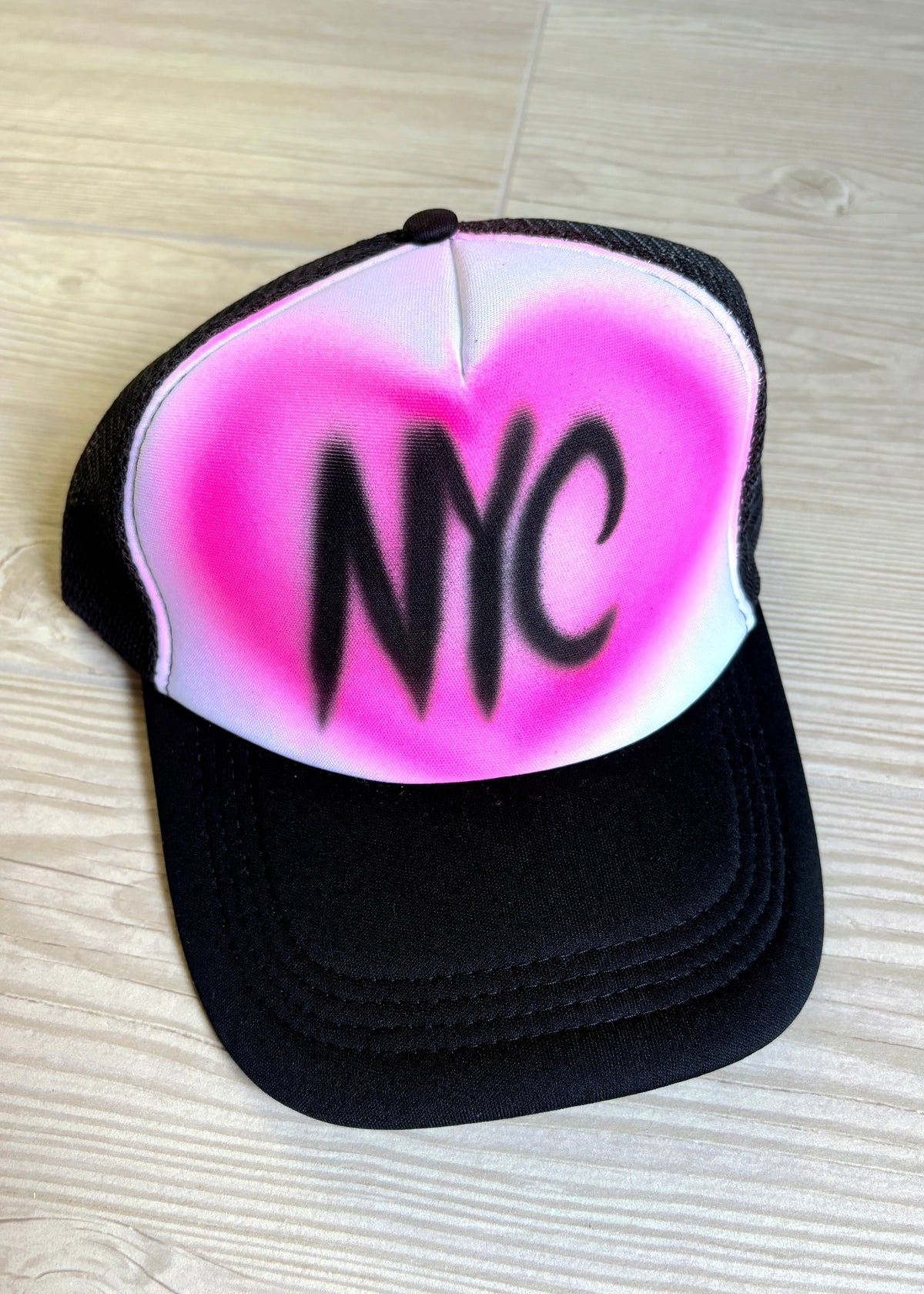 NYC Black Trucker Hat - CAMAIR x CN