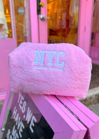 Pink Terry NYC Makeup Bag