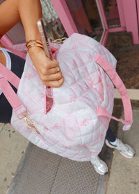 Pink Bows Duffle Bag