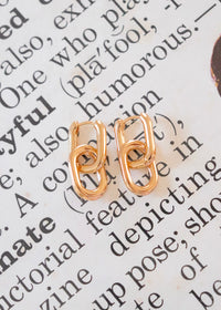 18k Gold Wide Huggies