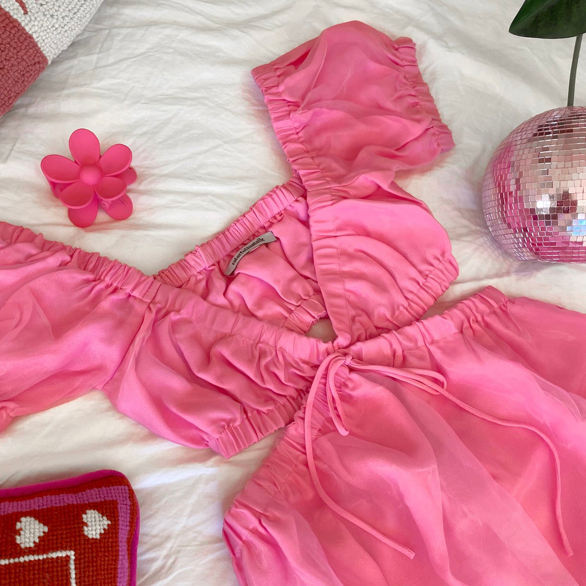 Dreamer Pink Mini Dress