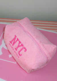 Pink Terry NYC Makeup Bag