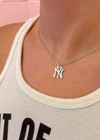 NY Cutie Silver Necklace