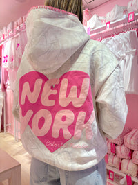 Preorder: New York Heart Camo Puff Hoodie