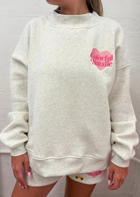 NY Themed Heart Mockneck