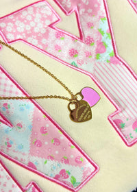 Pink Return To Heart Necklace