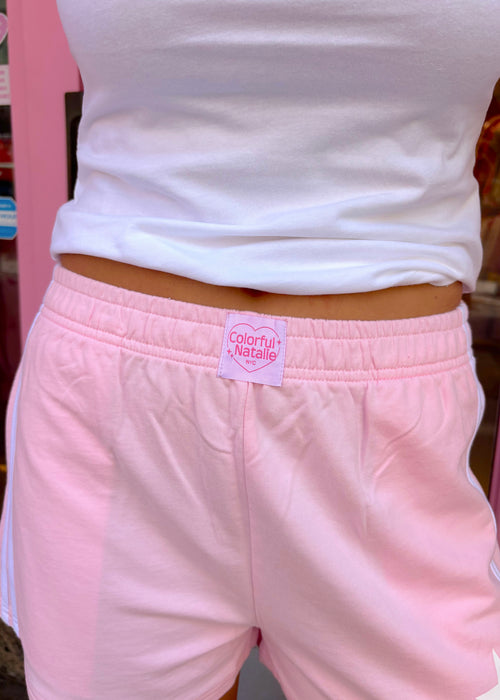 White Star Cotton Sweatshorts