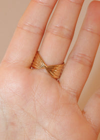 Gold Chunky Stacked Ring