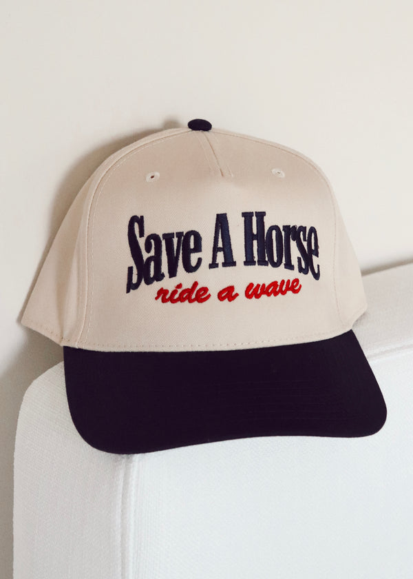 Save a Horse Embroidered Trucker Hat