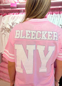 Bleecker Rhinestone Pink Jersey